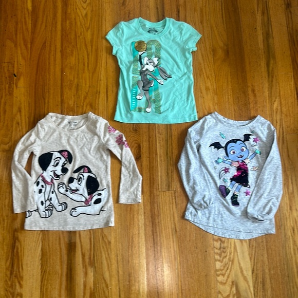 Disney graphic tops girls size xs 4/5 - Picture 1 of 4